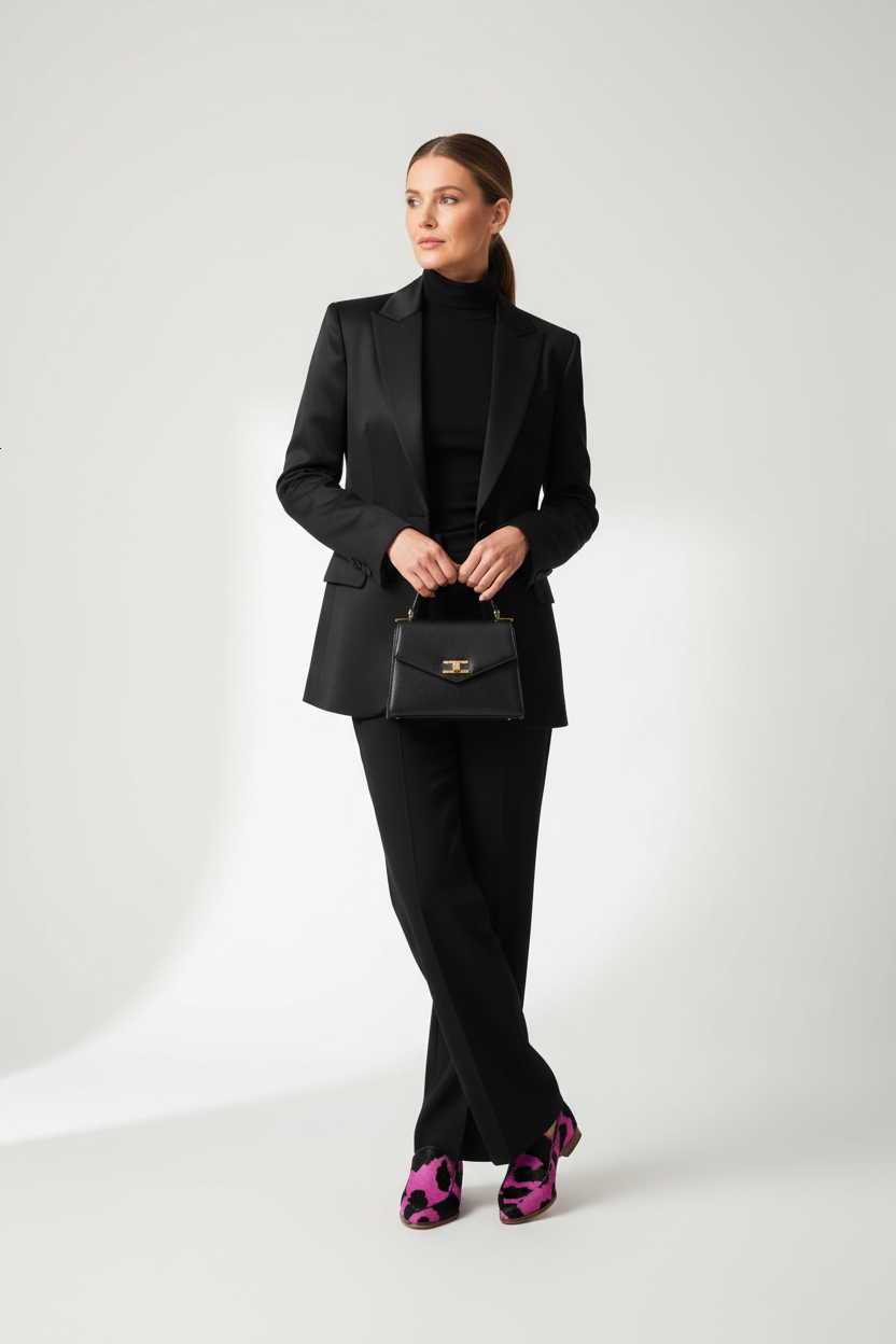 Paloma | Mocassini con stampa bovina
