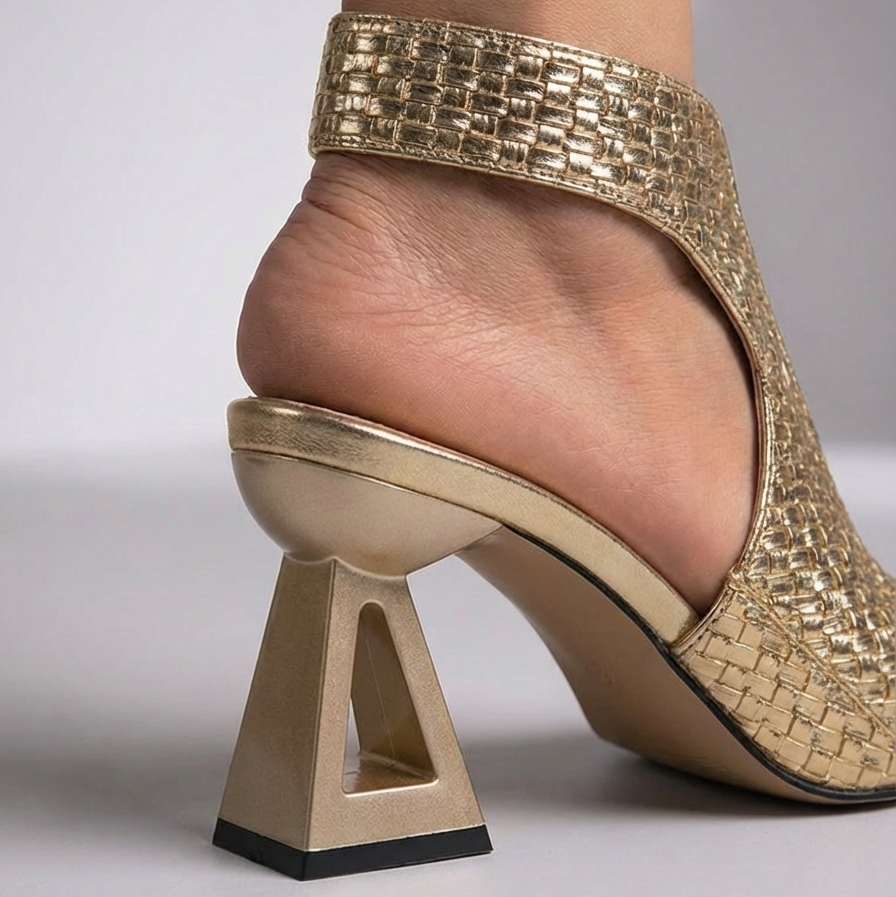 Tacchi in tessuto scolpito Aura | L'eleganza incontra il massimo comfort
